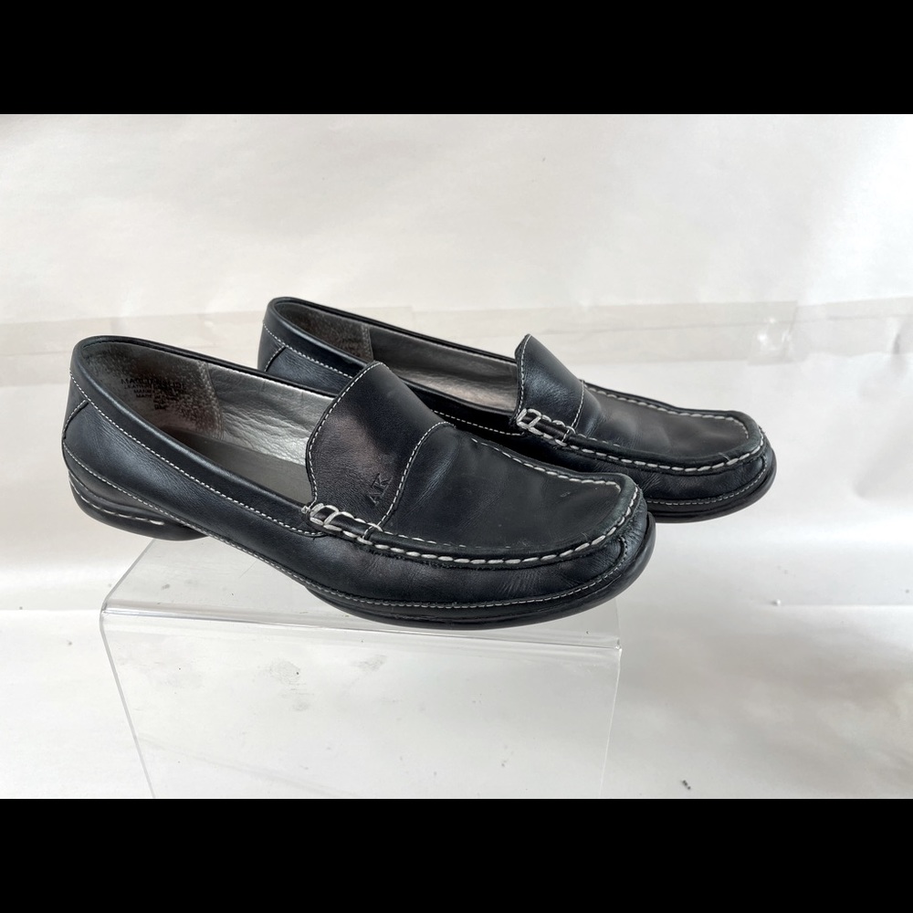 Anne Klein iflex black loafers size 9